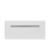 Chicago 60" Single Vanity, Glossy White, w/ 3 CM Carrara Marble Top