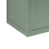 Chicago 72" Double Vanity, Smokey Celadon, w/ 3 CM Tajnar Eclos Top