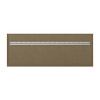 Chicago 72" Double Vanity, Walnut Whisper, w/ 3 CM Victorian Silver Silestone® Top