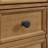 Malibu 36" Single Vanity, Amber Birch w/ 3 CM Charcoal Soapstone Top