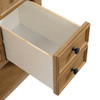 Malibu 36" Single Vanity, Amber Birch w/ 3 CM Parisien Bleu Top