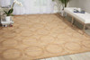 Nourison Silken Allure SLK21 Sand Area Rugs