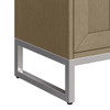 Chianti 20" Single Vanity, Walnut Whisper w/ White Glossy Composite Stone Top
