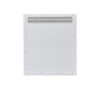 Chianti 24" Single Vanity, Glossy White w/ White Glossy Composite Stone Top
