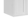 Chianti 24" Single Vanity, Glossy White w/ White Glossy Composite Stone Top