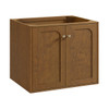 Laurent 30" Single Vanity, Honey Oak w/ 3 CM Charcoal Soapstone Silestone Top