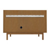 Laurent 48" Single Vanity, Honey Oak w/ 3 CM Charcoal Soapstone Silestone Top