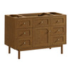 Laurent 48" Single Vanity, Honey Oak w/ 3 CM Eternal Jasmine Pearl Silestone Top