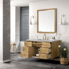 Laurent 48" Single Vanity, Light Natural Oak w/ 3 CM Eternal Jasmine Pearl Top