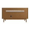 Laurent 60" Single Vanity, Honey Oak w/ 3 CM Charcoal Soapstone Silestone Top