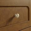 Laurent 60" Single Vanity, Honey Oak w/ 3 CM Charcoal Soapstone Silestone Top