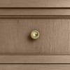 Brookfield 36" Single Vanity, Pecan w/ 3 CM Parisien Bleu Silestone  Top