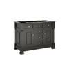 Brookfield 48" Single Vanity, Black Onyx w/ 3 CM Ethereal Noctis Silestone Top