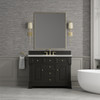 Brookfield 48" Single Vanity, Black Onyx w/ 3 CM Lime Delight Silestone Top