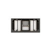 Brookfield 48" Single Vanity, Black Onyx w/ 3 CM Lime Delight Silestone Top