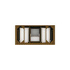 Brookfield 48" Single Vanity, Honey Oak w/ 3 CM Lime Delight Silestone Top