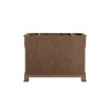Brookfield 48" Single Vanity, Pecan w/3 CM Eternal Jasmine Pearl Silestone Top