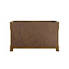 Brookfield 60" Double Vanity, Honey Oak w/ 3 CM Victorian Silver Silestone Top