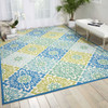 Waverly Wav01/sun & Shade SND23 Marine Area Rugs