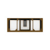 Brookfield 60" Single Vanity, Honey Oak w/ 3 CM Ethereal Noctis Silestone Top