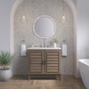 Portland 36" Single Vanity Whitewashed Walnut w/ 3 CM Lime Delight Silestone Top