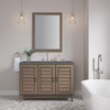 Portland 48" Single Vanity Whitewashed Walnut w/ 3 CM Parisien Bleu Silestone Top