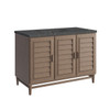 Portland 48" Single Vanity Whitewashed Walnut w/ 3 CM Parisien Bleu Silestone Top
