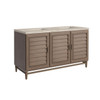 Portland 60" Double Vanity, Whitewashed Walnut, w/ 3 CM Tajnar Eclos Top