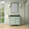 Brittany 36" Single Vanity, Sage Green, w/ 3 CM Phantome Eclos Top