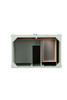 Brittany 36" Single Vanity, Sage Green, w/ 3 CM Siberian Silestone Top