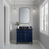 Brittany 36" Single Vanity, Victory Blue, w/ 3 CM Phantome Eclos Top