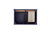 Brittany 36" Single Vanity, Victory Blue, w/ 3 CM Phantome Eclos Top