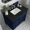 Brittany 36" Single Vanity, Victory Blue, w/ 3 CM Phantome Eclos Top