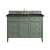 Brittany 48" Single Vanity, Smokey Celadon, w/ 3 CM Phantome Eclos Top
