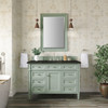 Brittany 48" Single Vanity, Sage Green, w/ 3 CM Phantome Eclos Top