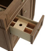 Brittany 30" Single Vanity, Pecan w/ 3 CM Phantome Eclos Top