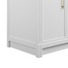 Bellshire 36" Single Vanity, Bright White w/ 3 CM Phantome Eclos Top