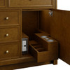 Bellshire 48" Single Vanity, Honey Oak w/ 3 CM Lime Delight Silestone Top