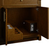 Bellshire 72" Double Vanity, Honey Oak w/ 3 CM Lime Delight Silestone Top