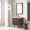 Amberly 30" Single Vanity, Mid-Century Walnut w/ 3 CM Lime Delight Top