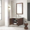 Amberly 30" Single Vanity, Mid-Century Walnut w/ 3 CM Lime Delight Top