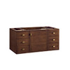 Amberly 48" Single Vanity, Mid-Century Walnut, w/ 3 CM Phantome Eclos Top