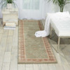 Nourison Symphony SYM01 Light Green Area Rugs