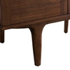 Amberly 60" Double Vanity, Mid-Century Walnut w/ Single Hole 3 CM White Zeus Top & Backsplash