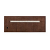 Amberly 60" Double Vanity, Mid-Century Walnut, w/ 3 CM Phantome Eclos Top