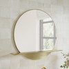 Platform 24" Mirror, Radiant Gold