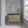Emmeline 36" Single Vanity, Pebble Oak, w/ 3 CM Phantome Eclos Top