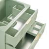 Emmeline 36" Single Vanity, Pistachio w/ 3 CM Eternal Jasmine Pearl Top