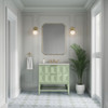 Emmeline 36" Single Vanity, Pistachio w/ 3 CM Lime Delight Top