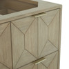 Emmeline 48" Single Vanity, Pebble Oak w/ 3 CM Eternal Jasmine Pearl Silestone Top